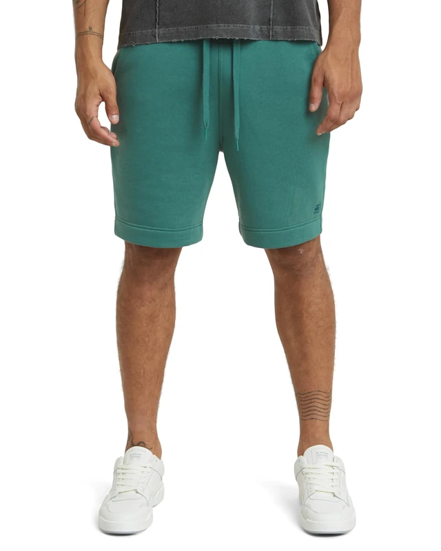 G-Star Men's Premium Core Sweat Shorts, Green (blue spruce D21172-C235-G282), XS