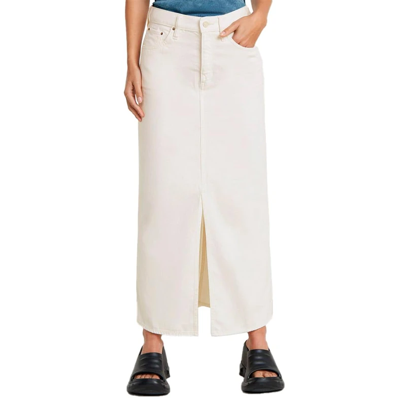 G-Star Women's Viktoria Long Skirt, Grey (lt chalk gd D24385-D551-G377), 34