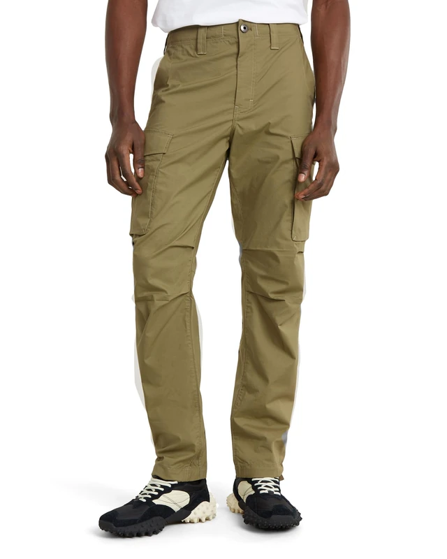 G-Star Men's Core Regular Cargo Pants, Green (smoke olive D24309-D308-B212), 38W / 36L