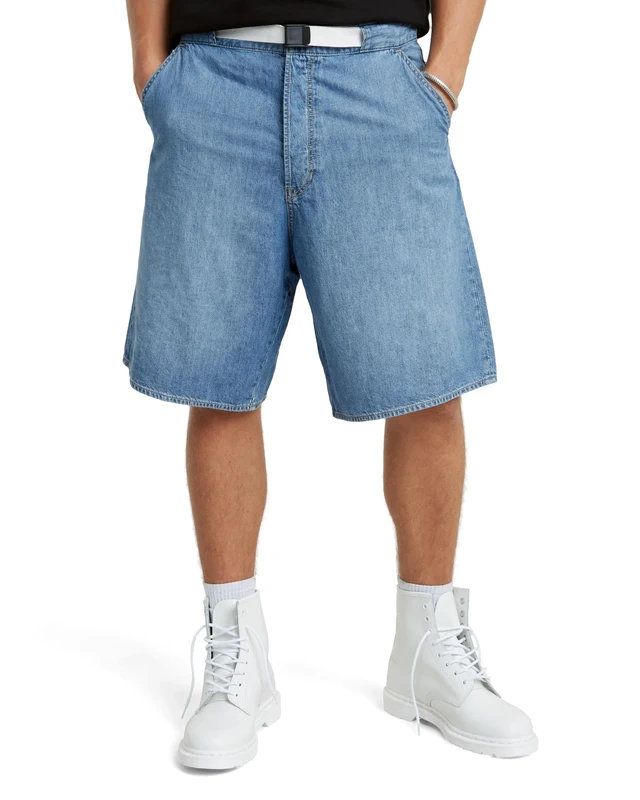 G-Star Men's Travail Shorts, Blue (faded thames D24492-D539-G614), 29