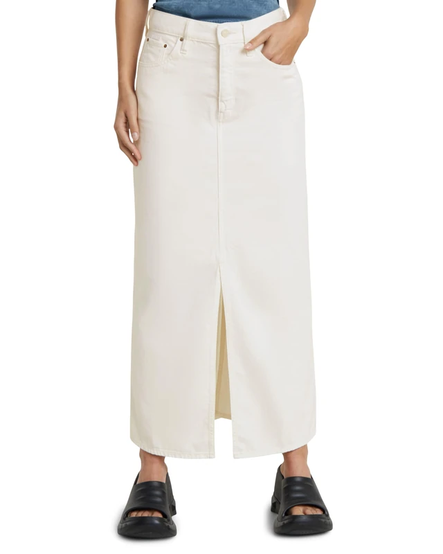 G-Star Women's Viktoria Long Skirt, Grey (lt chalk gd D24385-D551-G377), 32
