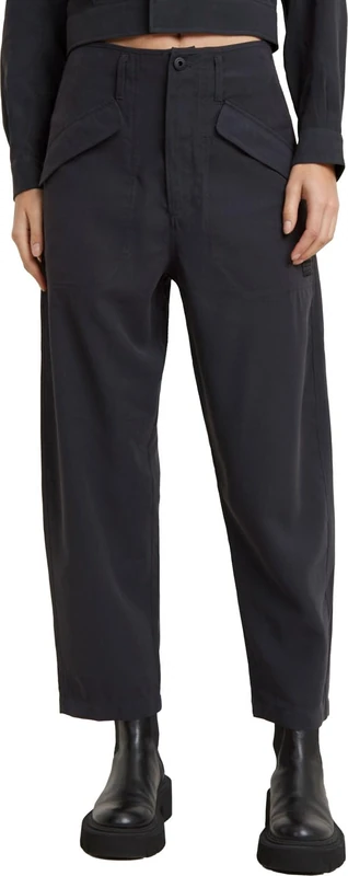 G-Star RAW Women's Pilot Cropped Pant Wmn Shorts, Blau (Petrol D24607-D522-860),