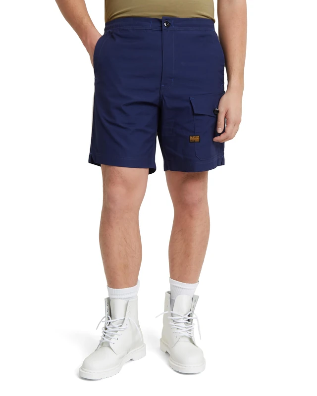 G-Star Men's Sport Trainer Shorts, Blue (imperial blue D21039-D384-1305), 28