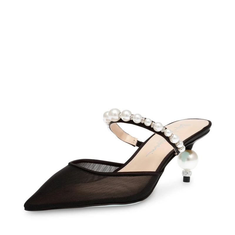 Betsey Johnson Women's Evey Pump, Black, 5.5