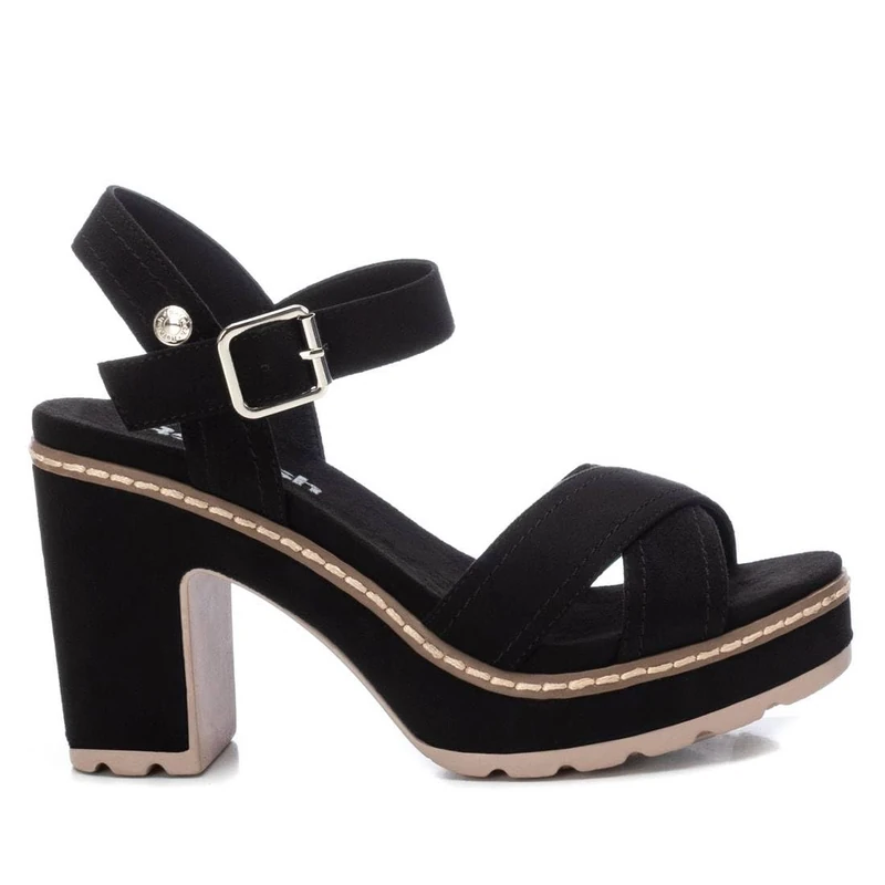 REFRESH 17156005 SandalWoman, Black 42, 7 UK