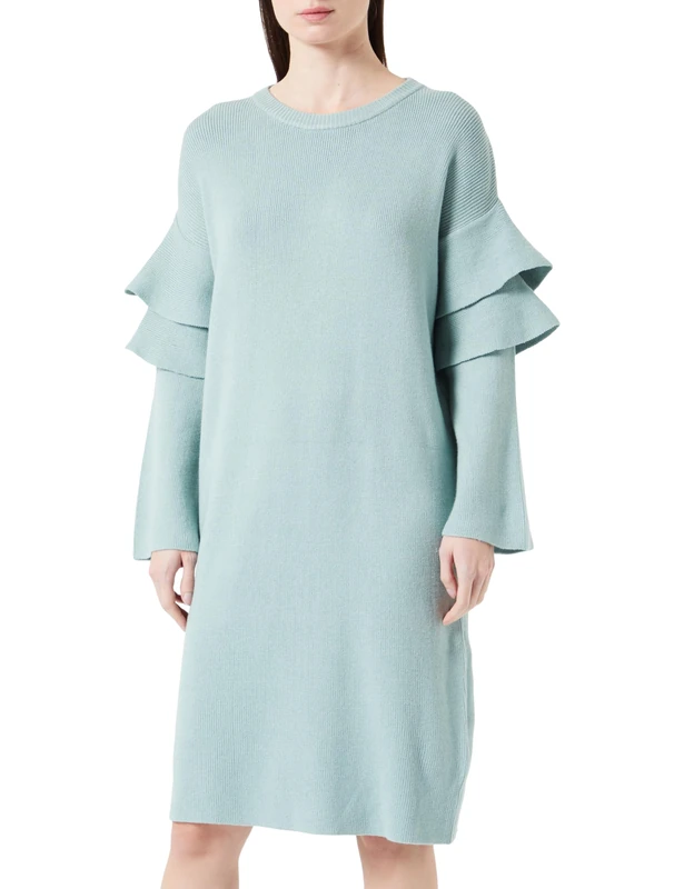 usha WHITE LABEL Women's Knit Dress, Mint, XS