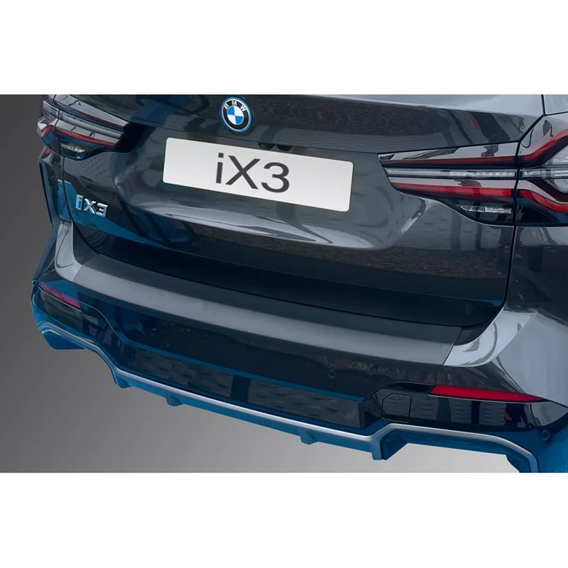 RGM ABS Rear bumper protector compatible with BMW iX3 (G08) 'M-Sport & 'M' 2022- Black