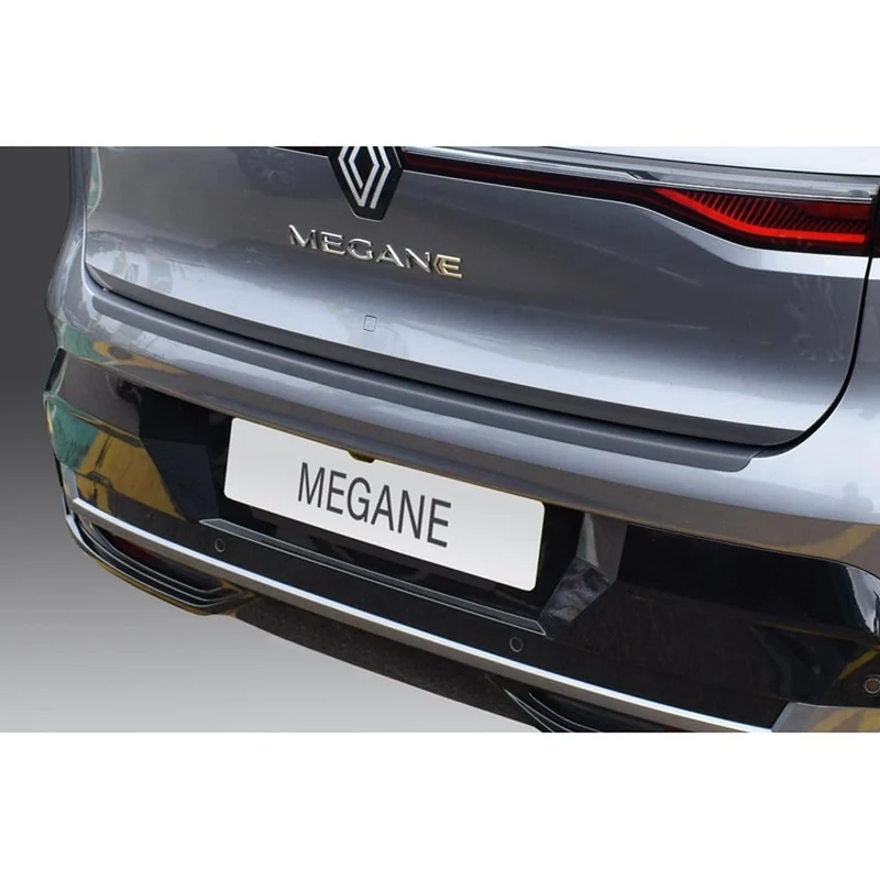 RGM ABS Rear bumper protector compatible with Renault Megane E-Tech 2022- Black