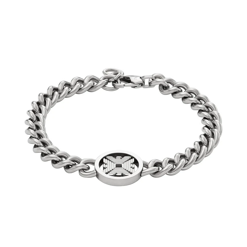 Emporio Armani Men's Stainless Steel or beaded with lobster clasp closure bracelet