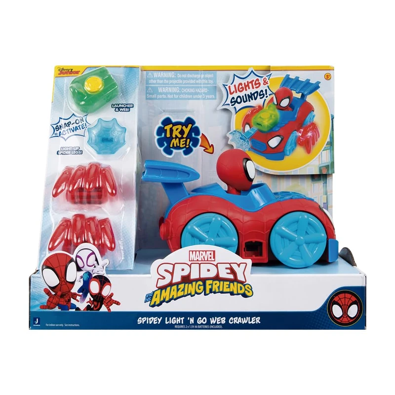 Marvel Spidey Vehicle with Accessories - Jazwares SNF0201