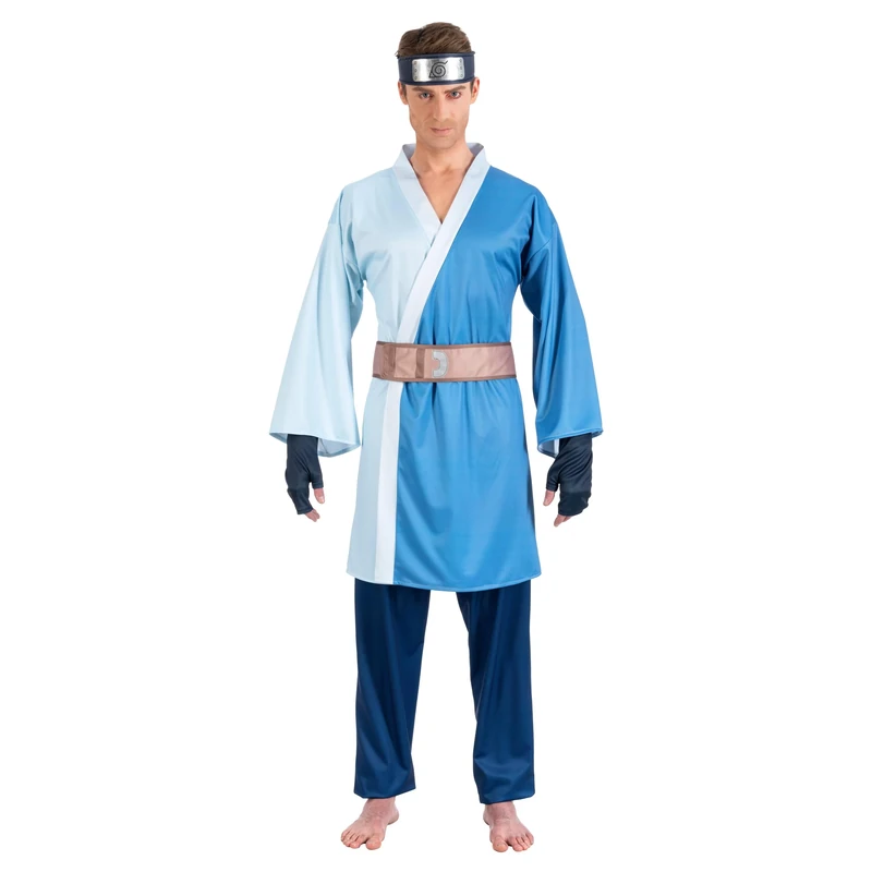 Chaks - Mitsuki Costume for Men, Official Naruto Outfit, 5 Piece Anime Set for Carnival, Cosplay and Comic Con