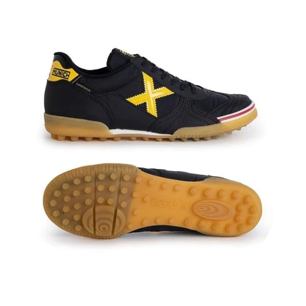 Munich GRESCA Genius 606, Unisex Adult Sport Shoes, Black, 37 EU, Black/White, 5 UK