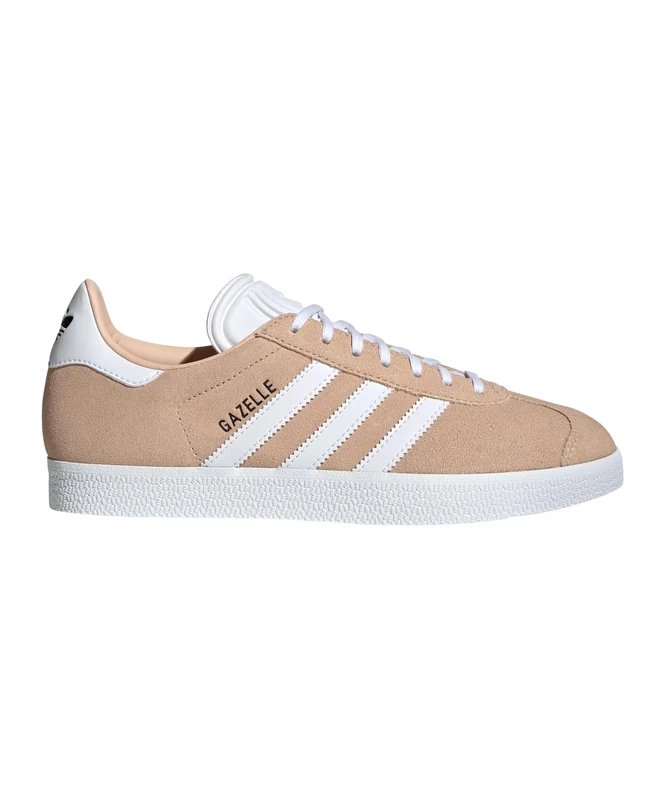 adidas Women's Gazelle Trainers, Halo Blush Cloud White Core Black, 7.5 UK