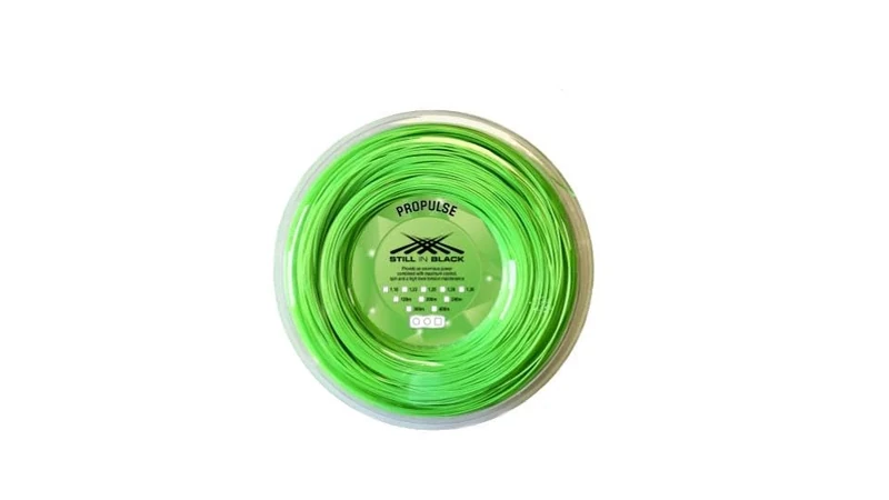 Still in Black Propulse OCTOGONAL 200 m Reel Neon Green 1.25 mm Tennis Rope Adult Unisex