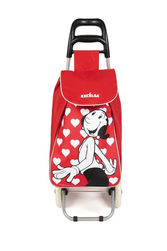 Excelsa Olivia Shopping Cart, 38 L Capacity, Removable Bag, Water Repellent