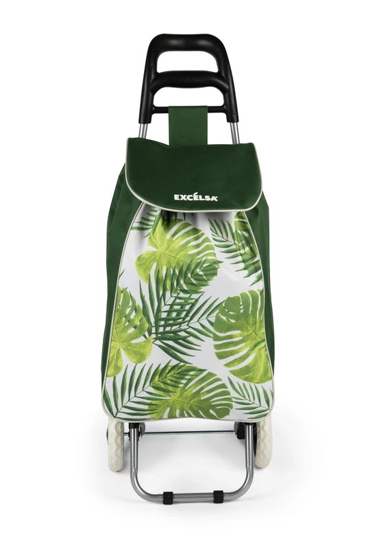 Excelsa Foliage Shopping Cart, Capacity 38 L, Removable Bag, Water Repellent