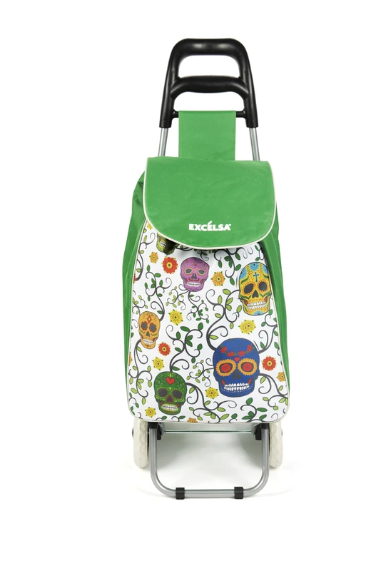Excelsa Calavera Shopping Cart, Capacity 38 L, Removable Bag, Water Repellent - Image 1