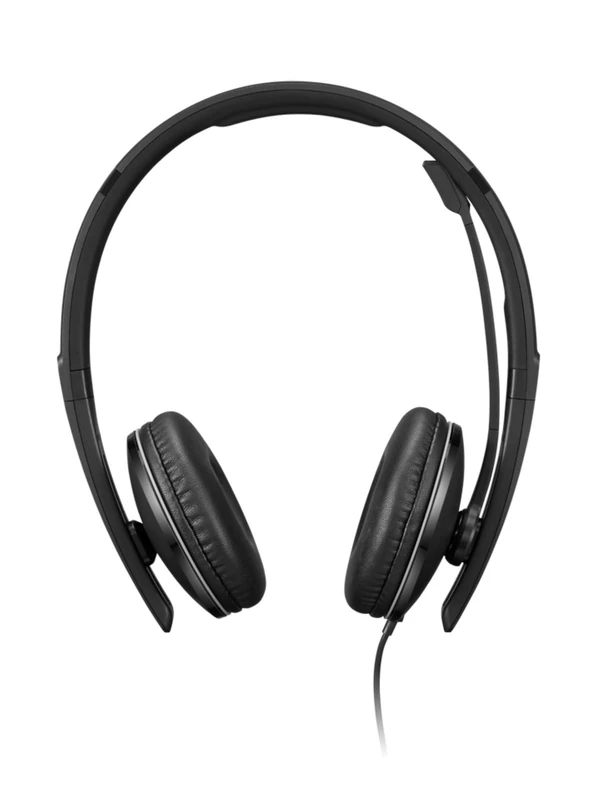 Lenovo ANC UC Gen 2 Wired Headset, Black - Image 1