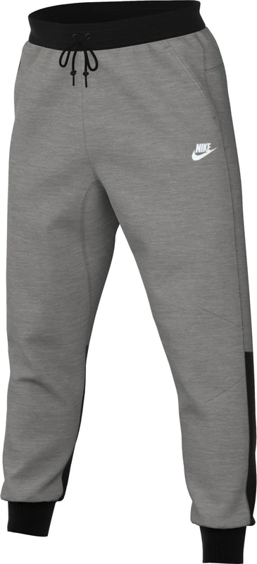 Nike FB8002-064 Tech Fleece Pants Men's DK Grey Heather/Black/White Size M - Image 1