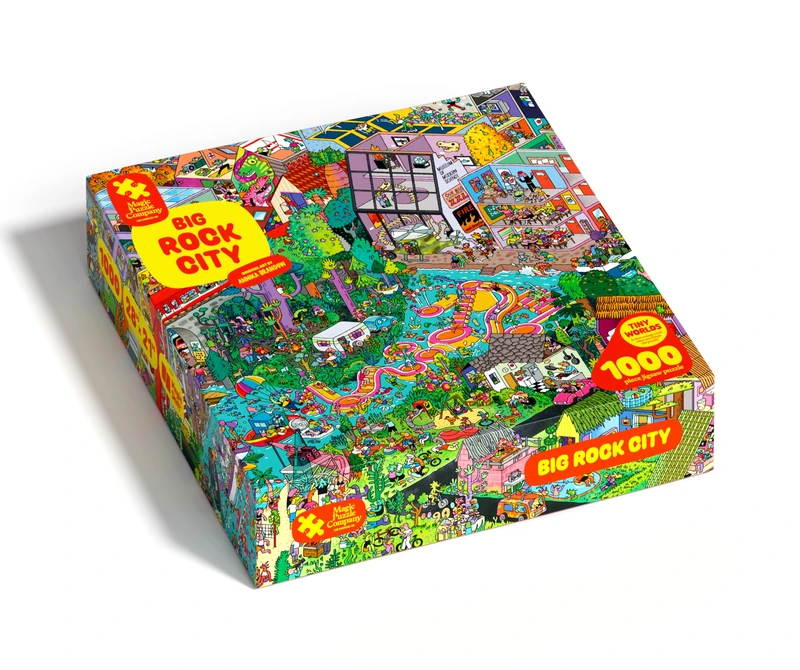 Big Rock City • 1000-Piece Jigsaw Puzzle from The Magic Puzzle Company • Special Edition - Image 1