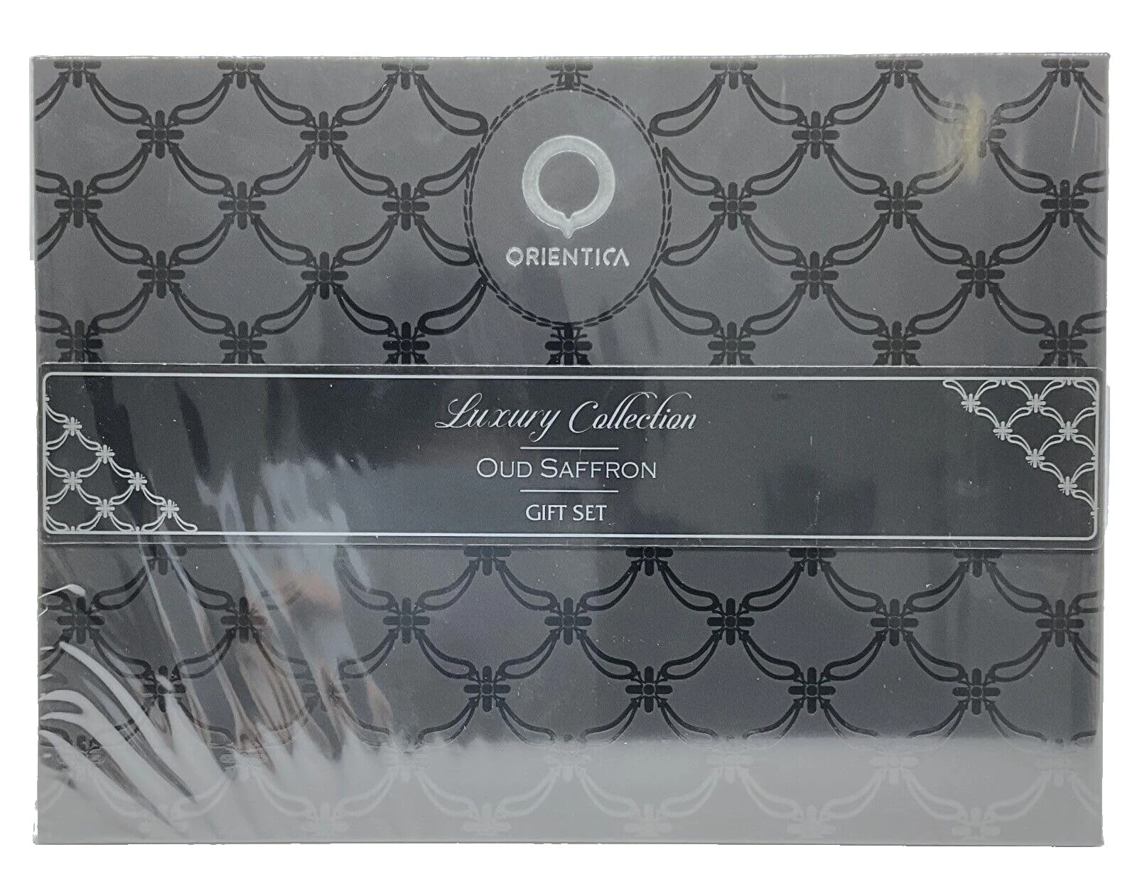 Oud Saffron by Orientica for Men - 4 Pc Gift Set 2.7oz EDP Spray, 7.5ml EDP Spray, 2 X 10ml EDP Spray
