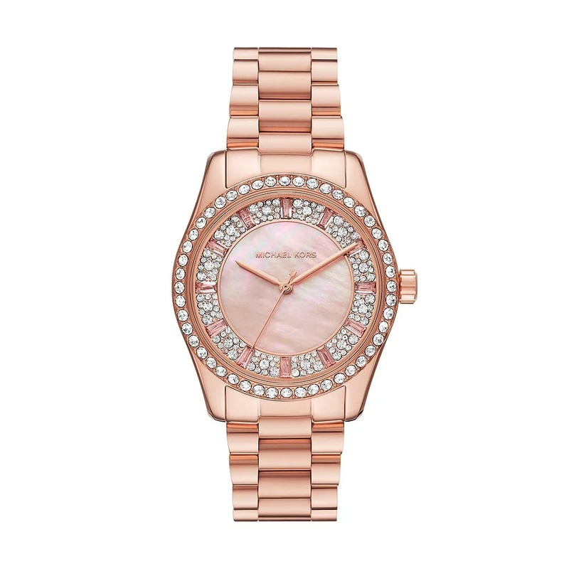 Michael Kors MK7444 Lexington Rose Gold Watch - Stainless Steel Case
