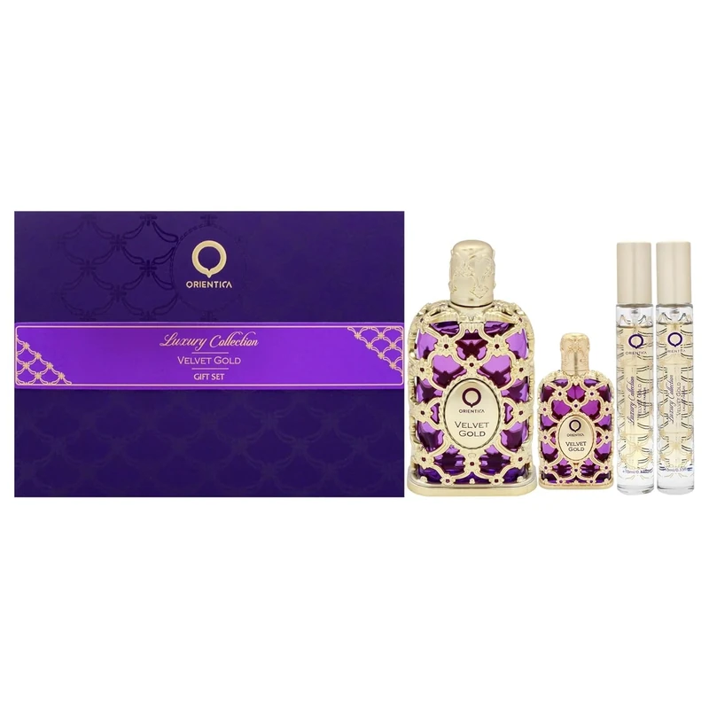 Orientica Velvet Gold Gift Set 108ml Eau de Parfum Spray | Luxurious Unisex Fragrance for Men & Women | Long-Lasting Oriental Floral Scent | Special Occasions