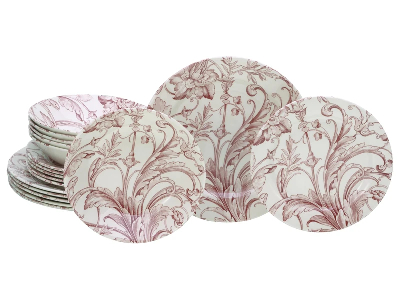 CreaTable, Venecia 17383, 18-Piece Tableware Set, Stoneware Plate Set, Dishwasher and Microwave Safe, Quality Production - Image 1