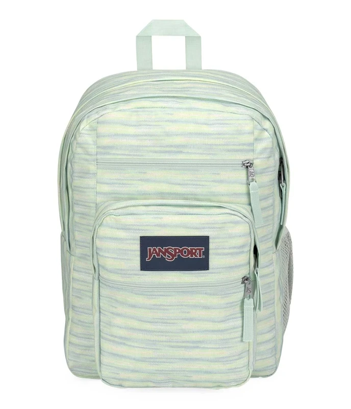 JanSport BIG STUDENT Zaino grande, scomparto per laptop 15 inch, Space Dye Fresh Mint (Verde)