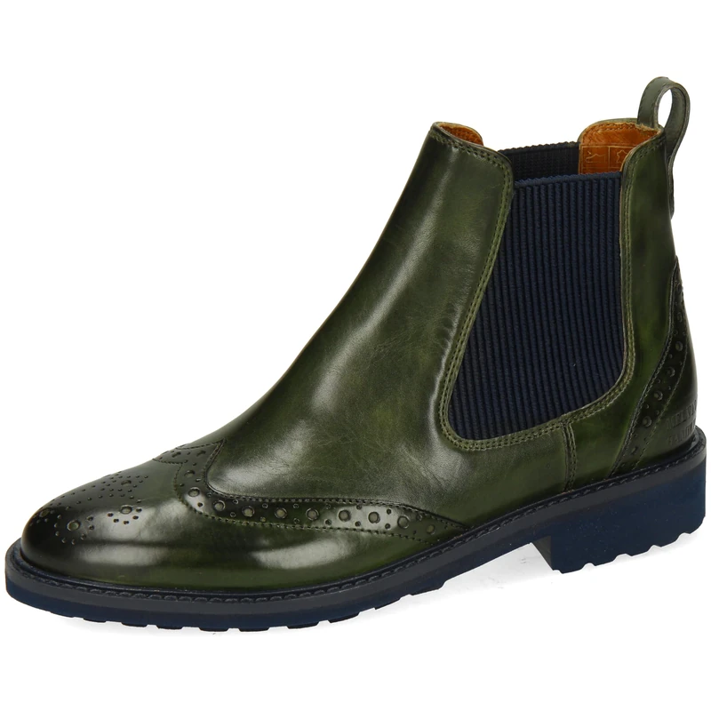 Melvin & Hamilton Women's Selina 29 Ankle Boot, Green, 8.5 UK - Image 1