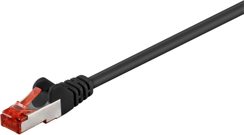 Microconnect S/FTP CAT6 25m Black LSZH Brand - Image 1