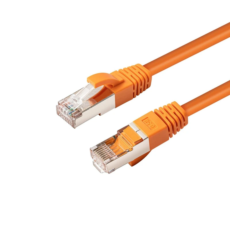 MicroConnect CAT6A S/FTP 30m Orange LSZH Brand