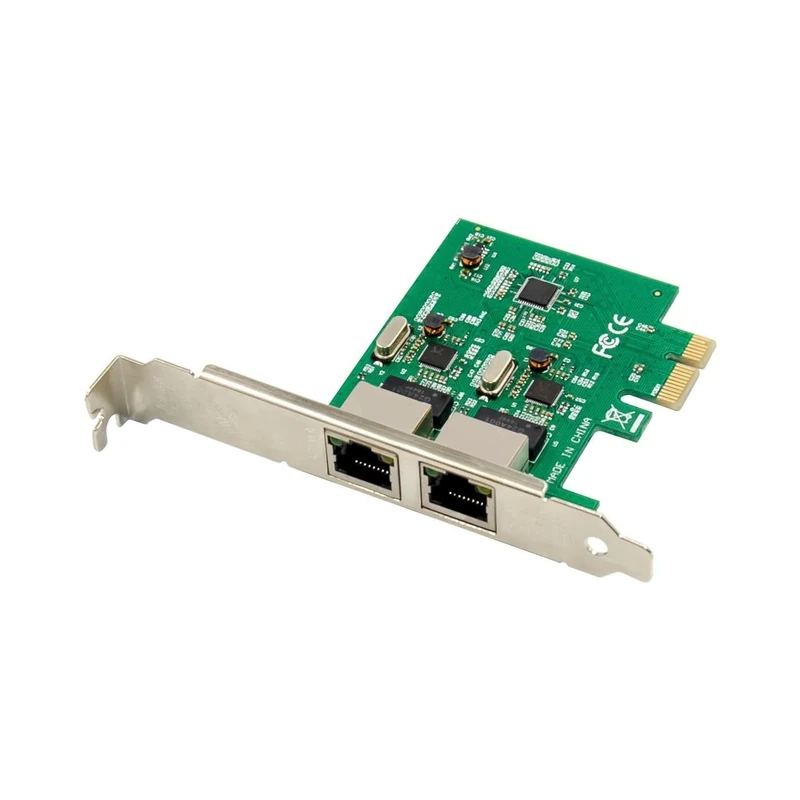 Microconnect PCI-E 8111F Dual-RJ45 Gigabit Brand