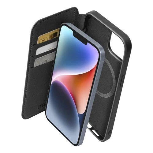SBS Wallet Mag Cover for iPhone 14 Plus - Black - Image 1