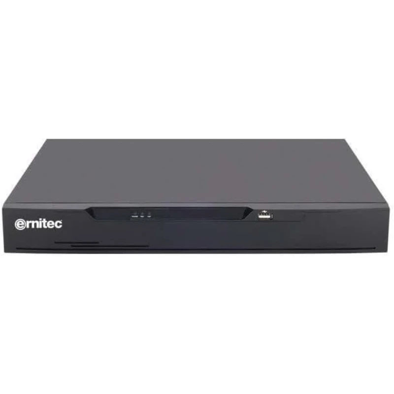 Ernitec 16 Port Hybrid NVR, PoE, 1U, Brand