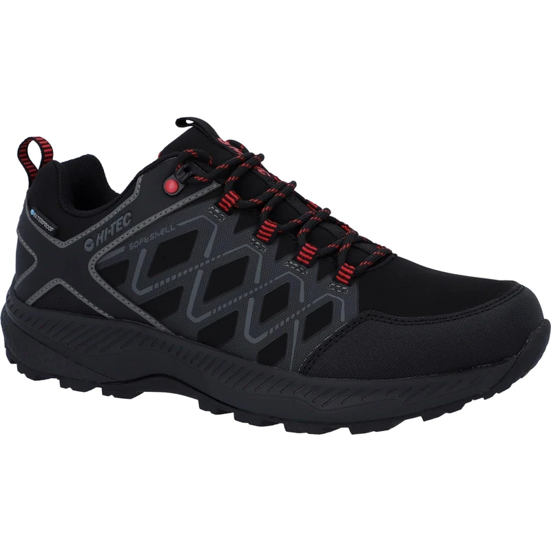 Hi-Tec Male Diamonde Low Boots, Black, 9