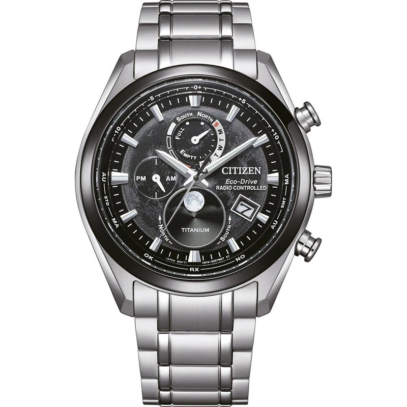 Citizen Men Multi Dial Eco-Drive Watch Tsuki-yomi