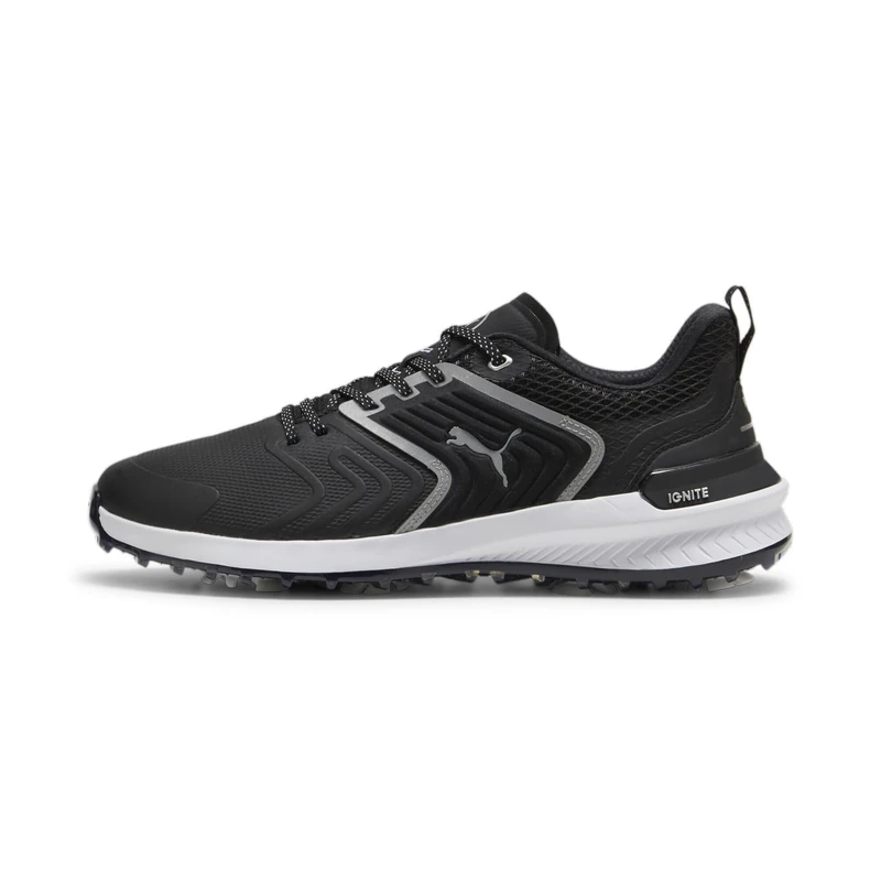PUMA Men Ignite Innovate Golf Shoe, PUMA Black-PUMA White, 6 UK
