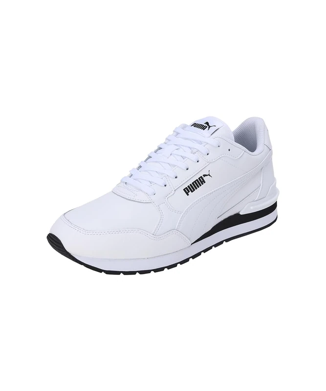 PUMA Unisex Adults ST Runner V4 L Sneaker, White Black White, 9 UK