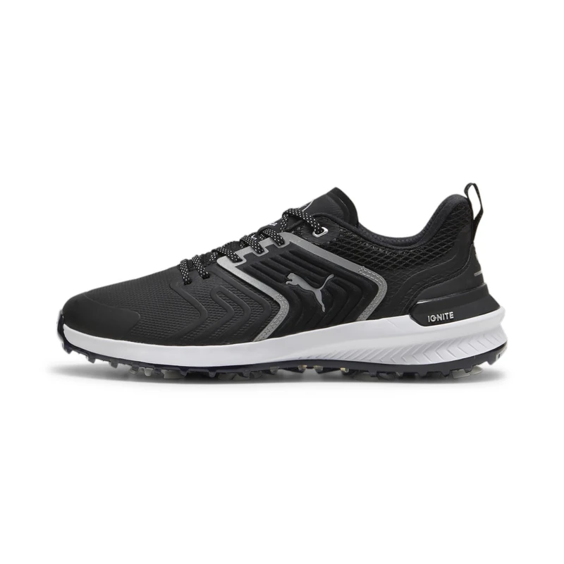 PUMA Men Ignite Innovate Golf Shoe, PUMA Black-PUMA White, 7 UK
