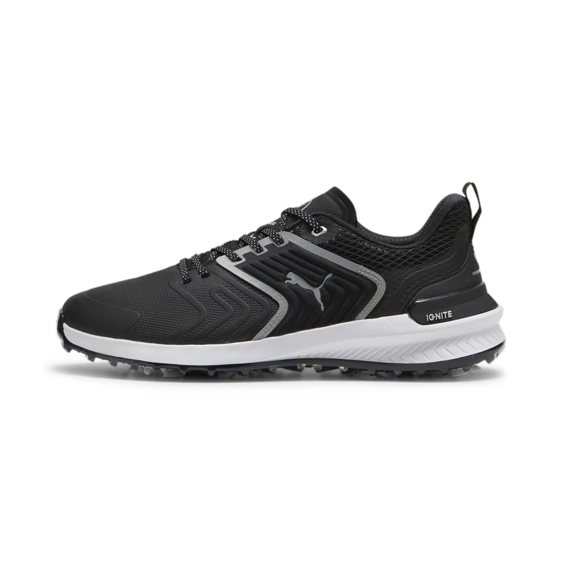 PUMA Men Ignite Innovate Golf Shoe, PUMA Black-PUMA White, 6.5 UK