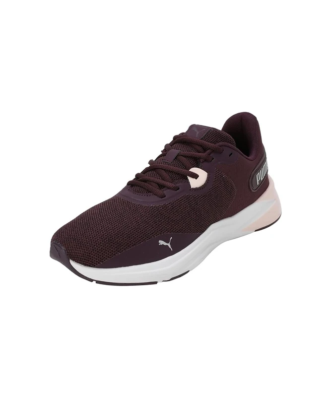 PUMA Unisex Adults Disperse XT 3 Knit Cross Trainer, Midnight Plum-Rosebay-PUMA White, 13 UK