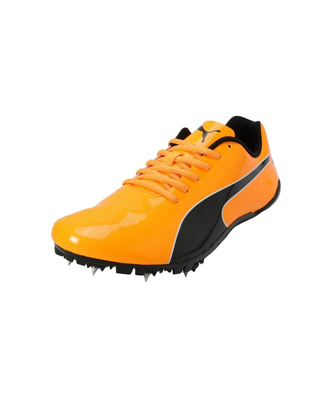 PUMA Unisex Adults Evospeed PREP Sprint 3.5 Track and Field Shoe, Sun Stream-PUMA Black-PUMA White, 4.5 UK