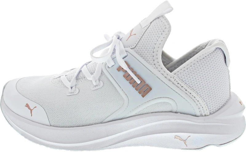 PUMA Women SOFTRIDE ONE4ALL Femme WN's Road Running Shoe, PUMA White-Rose Gold, 5.5 UK