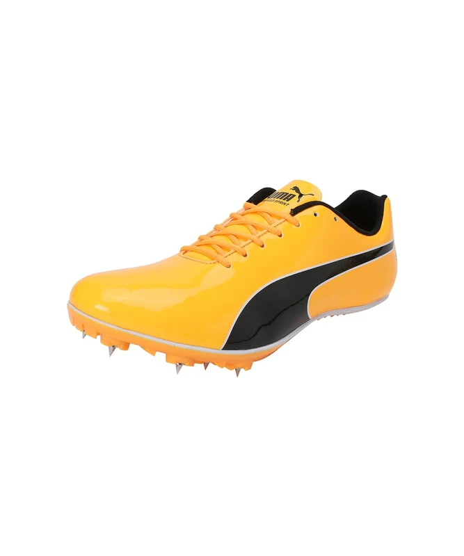 PUMA Unisex Evospeed Sprint 14.5 Track and Field Shoe, Sun Stream Black White, 7.5 UK