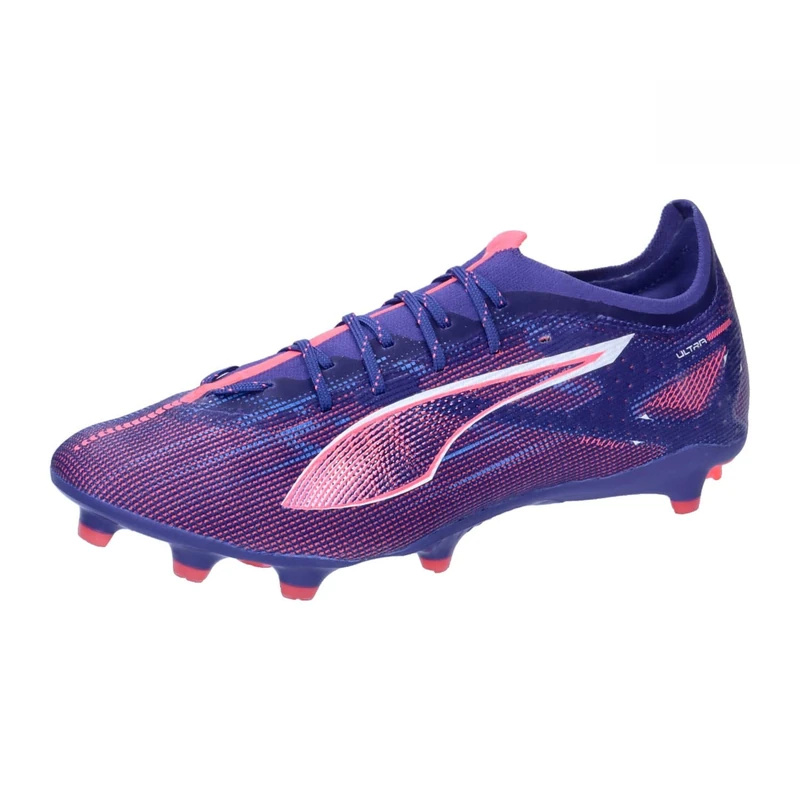 Puma Unisex Adults Ultra 5 PRO FG/AG Soccer Shoe, Lapis Lazuli-Puma White-Sunset Glow, 6 UK