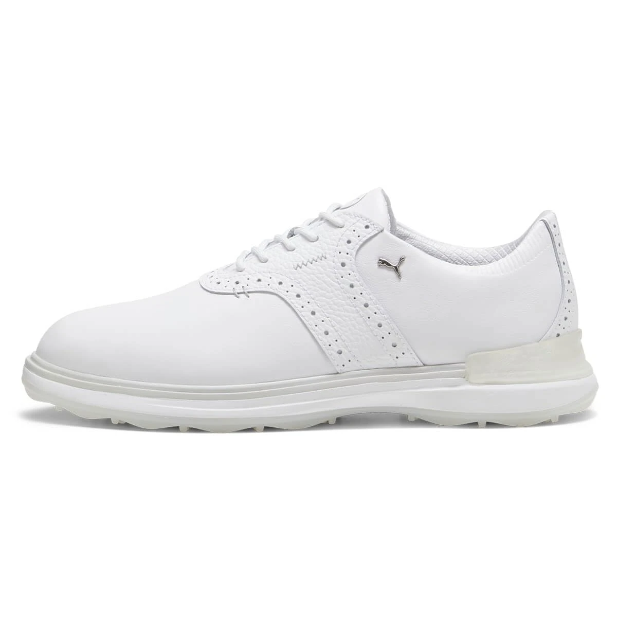 PUMA Men Avant Golf Shoe, PUMA White-ASH Gray-PUMA White, 7 UK