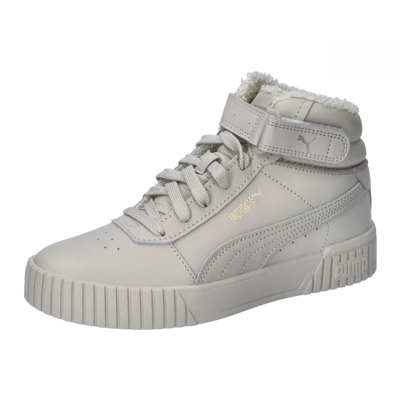 PUMA Women Carina 2.0 MID WTR Sneaker, Desert DUST Gold, 3.5 UK
