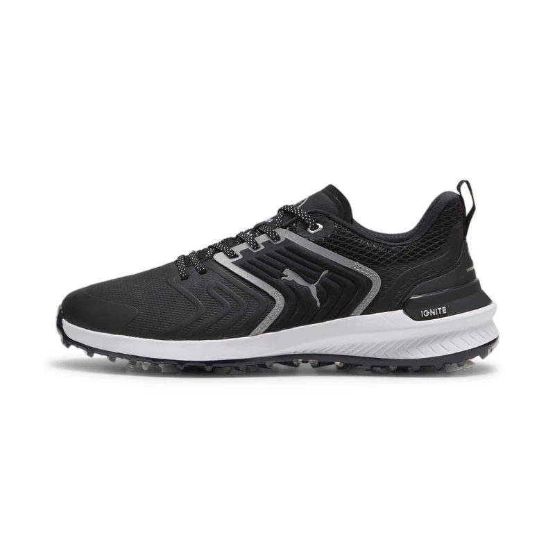 PUMA Men Ignite Innovate Golf Shoe, PUMA Black-PUMA White, 7.5 UK