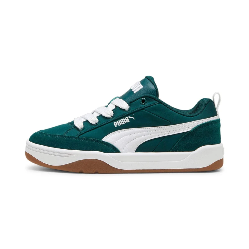 PUMA Unisex Adults Park Lifestyle Street Sneaker, Dark Myrtle-PUMA White, 3.5 UK